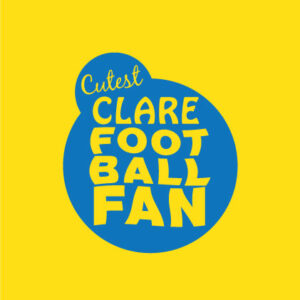 Cutest Clare Football Fan baby cloth