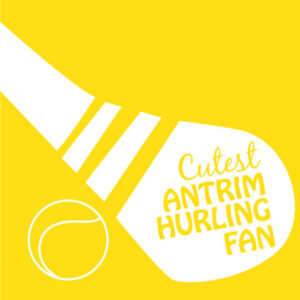 Cutest Antrim Hurling Fan Baby Cloth