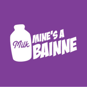 Mine's A Bainne baby cloth