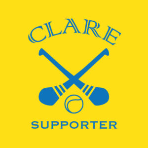 Clare Hurling Supporter Baby cloth