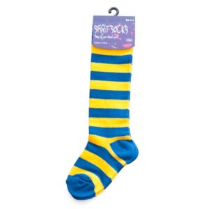 Blue & Gold Baby Socks