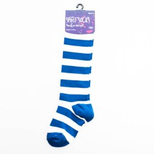 Blue & White Baby Socks