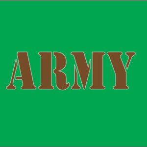 Army baby cloth