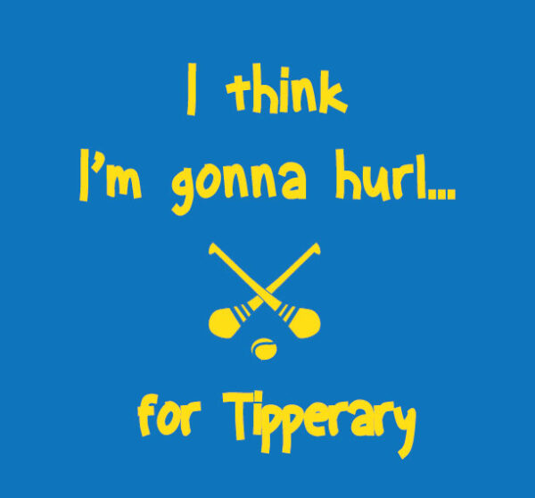 I think I'm gonna hurl Tipperary baby clothes