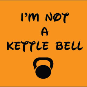 i'm not a kettle bell crossfit personalised baby clothes