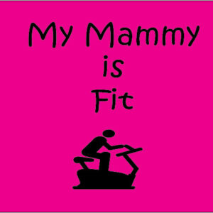 my mammy is fit personalised baby clothes