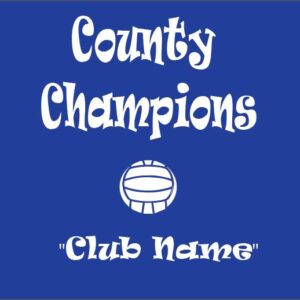 County Champs Football Template