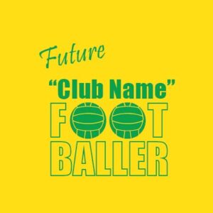 future club footballer personalised baby clothes