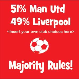 Majority Rules 51% club baby clothes 49%