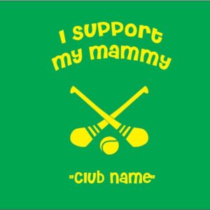 i support mammy camogie baby clothes