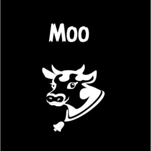 farming moo personalised baby clothes