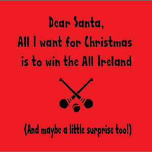 dear santa all i want for christmas is to win the all ireland personalised baby clothes