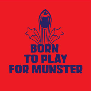 born to play for munster personalised baby clothes