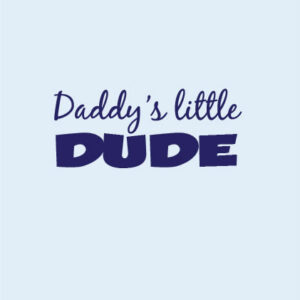 baby clothes personalised gifts daddys little dude