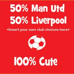 100% Cute personalised baby clothes soccer