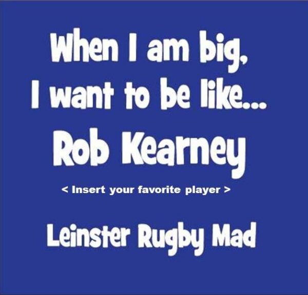 Be like Rob Kearney