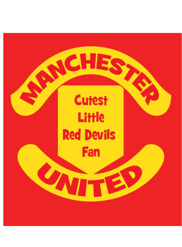 Manchester Cutest little red devils fan baby